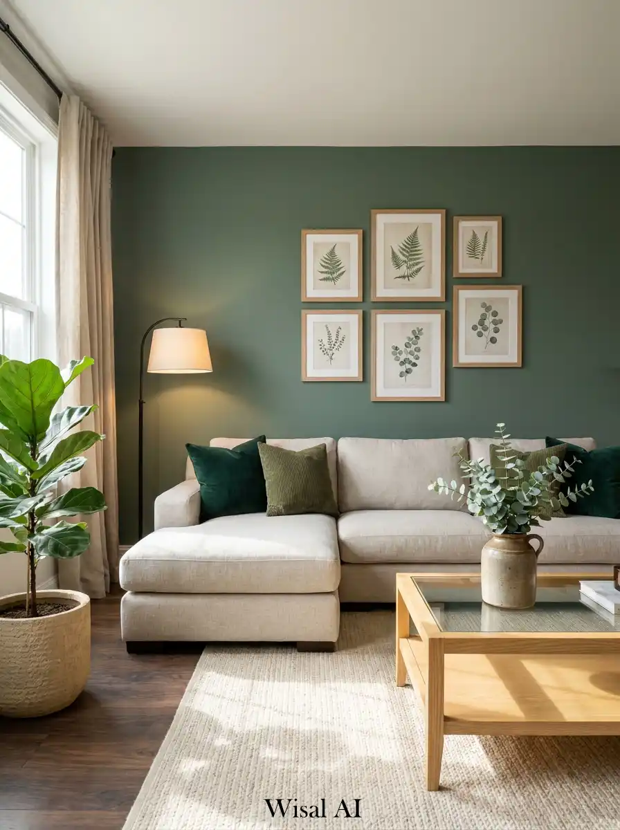 11. The Botanical Gallery: Sage Green Living