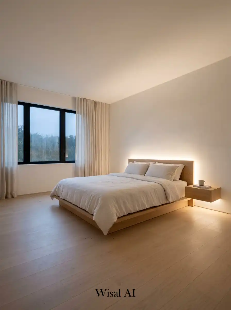 12. Minimal Sleep Sanctuary Bedroom Idea for Mental Reset