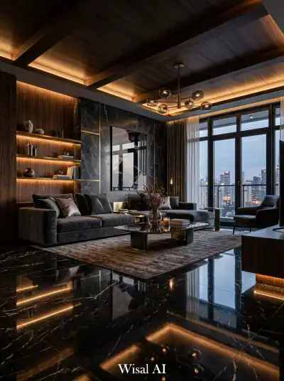 How to Create a Moody Living Room Like a Luxury Interior Designer