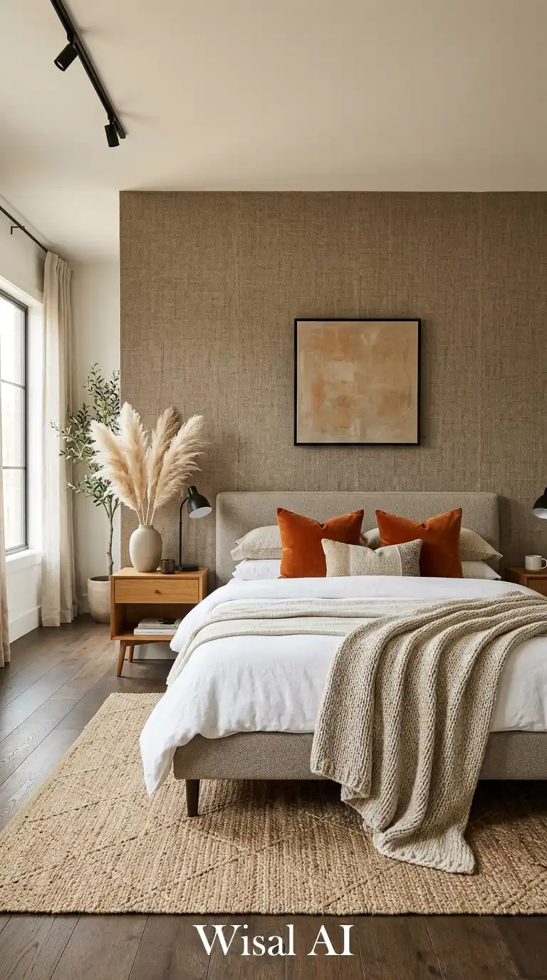  Rustic Serenity Meets Quiet Modern Bedroom Design