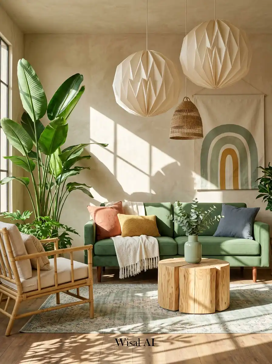 4. Modern Organic Fusion for a Refreshing Vibe