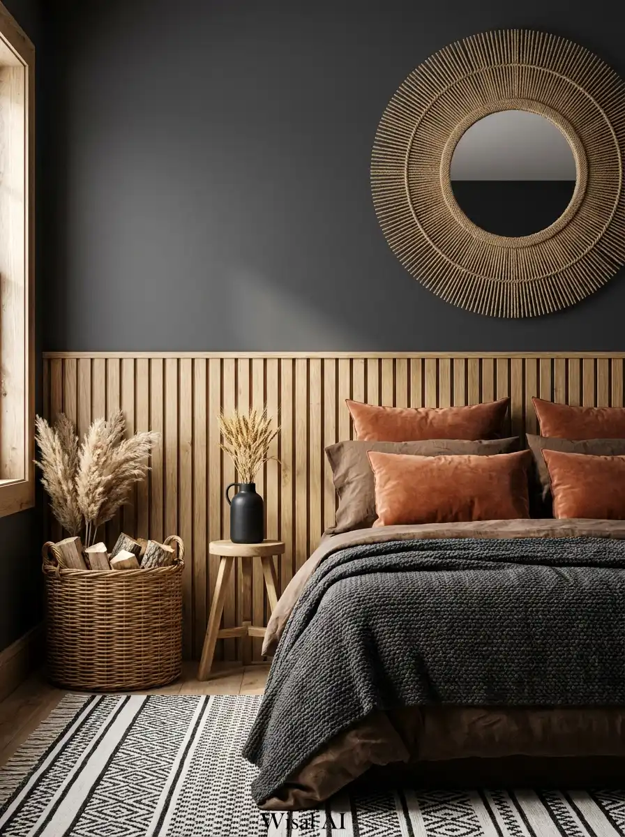 5. The Tactile Retreat  A Terracotta Bedroom Idea
