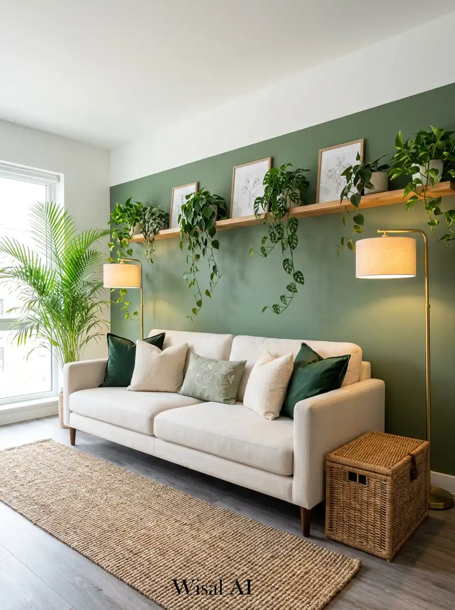 15 Cozy Sage Boho Living Room Designs for a Peaceful Home