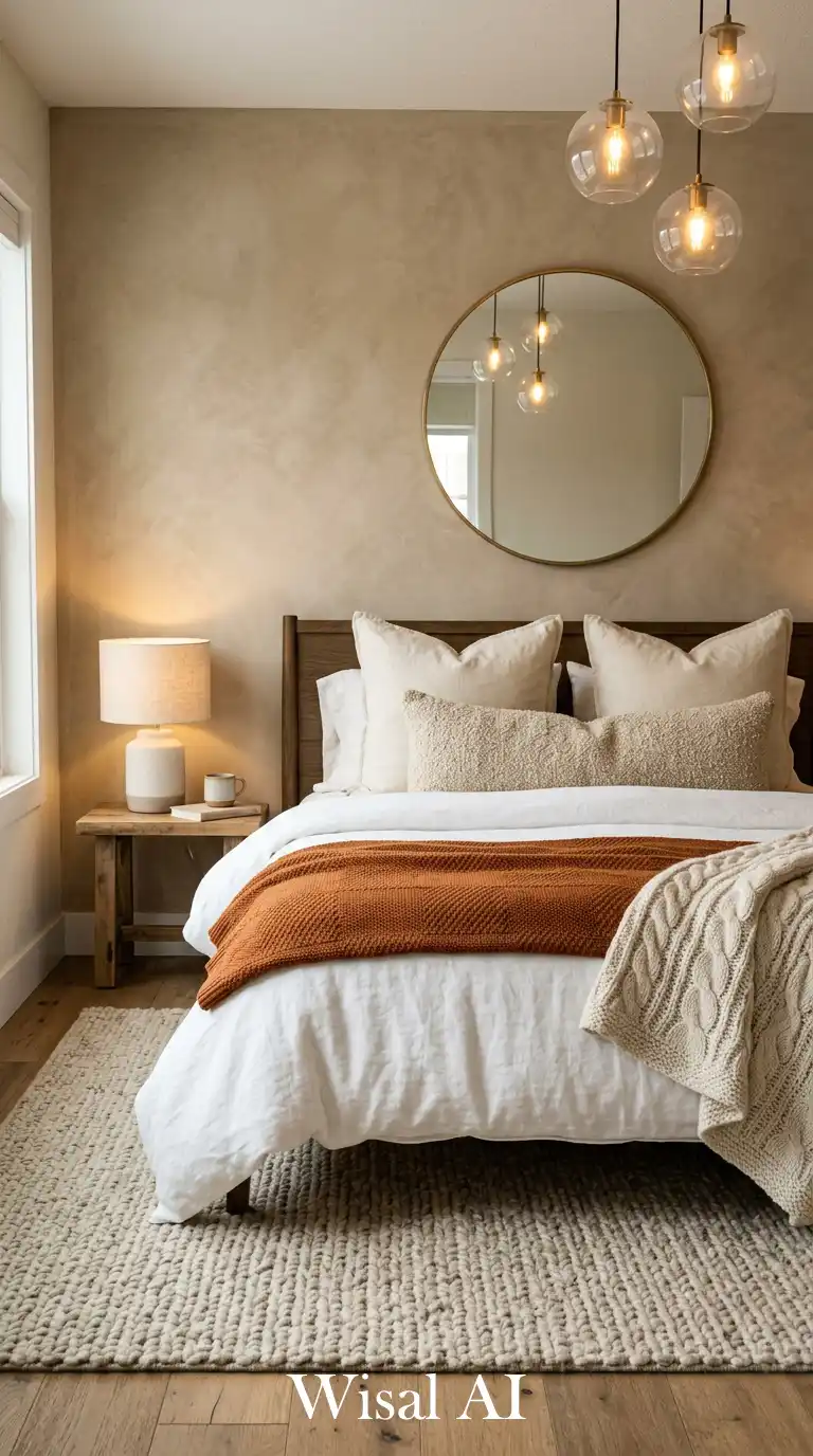  Layered Textural Heaven: A Quiet Modern Bedroom