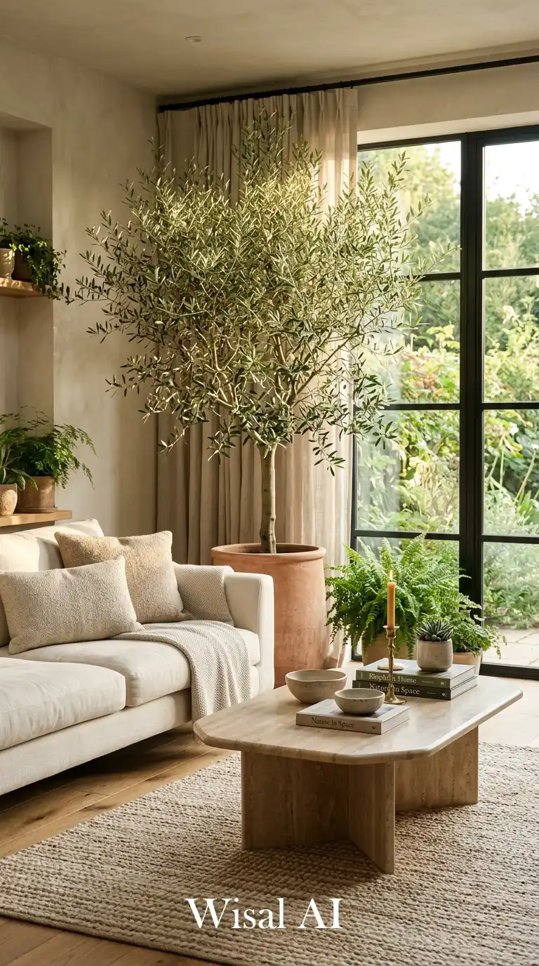 18 Biophilic Living Room Ideas Designers Swear By in 2026