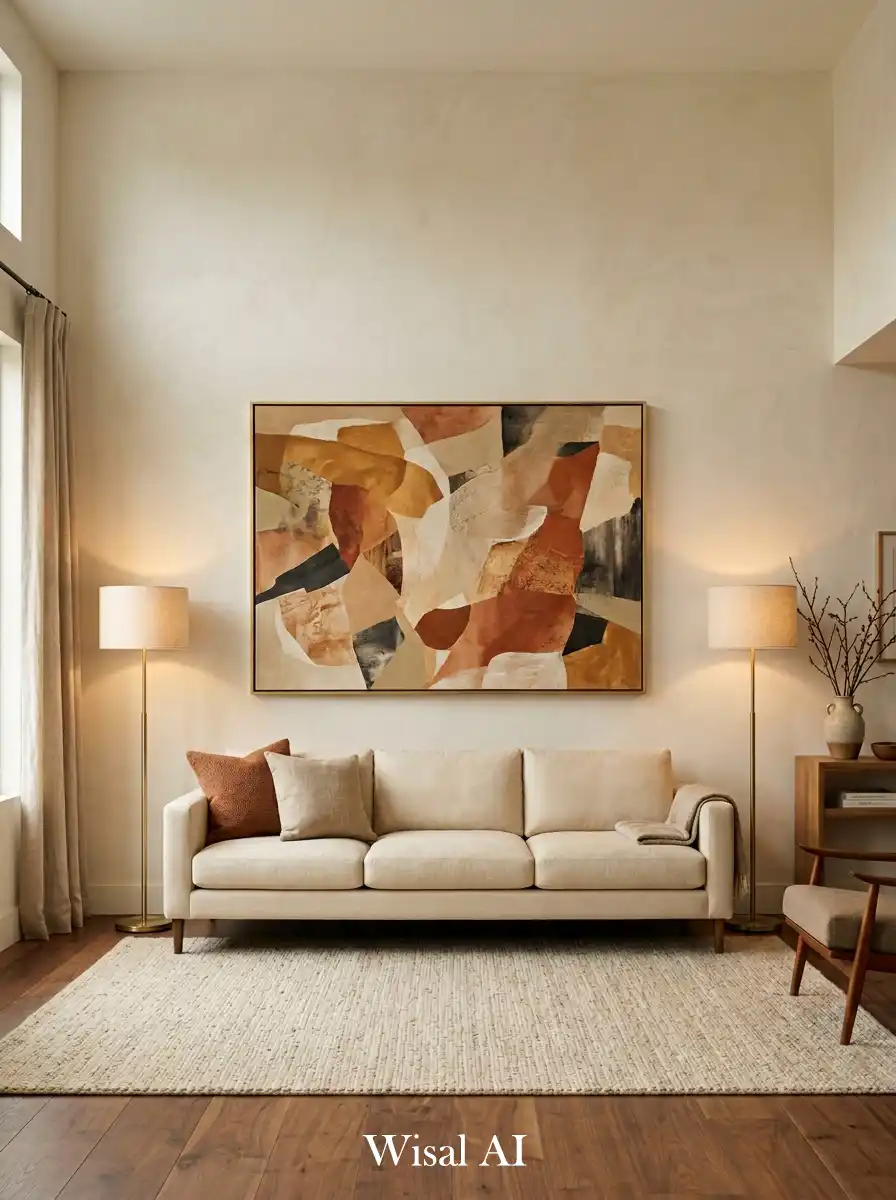 Mistake 6: Art Hung Too Low