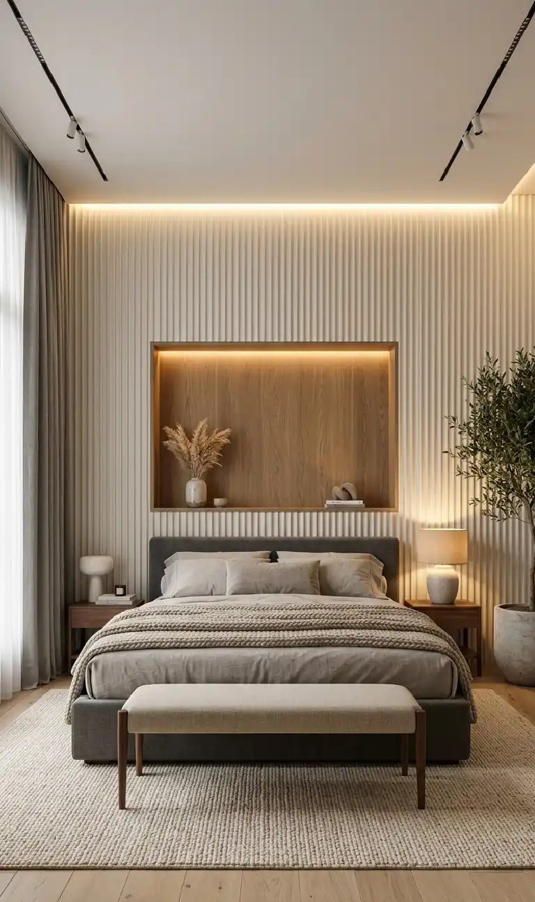 22 Luxury Modern Bedroom Ideas: Mastering the Dialogue Between Structural Volume and Tactile Warmth in 2026 - LUXURY MODERN BEDROOM DESIGN: THE