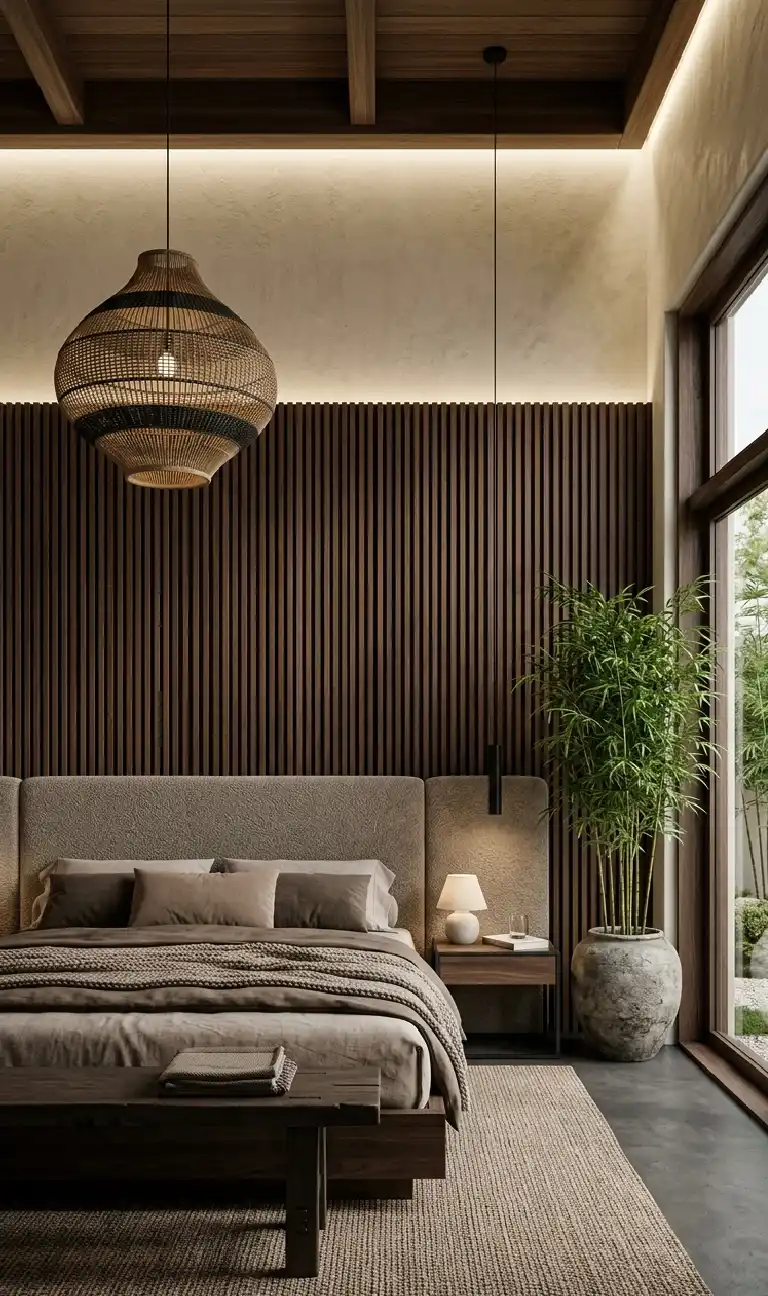 22 Luxury Modern Bedroom Ideas: Mastering the Dialogue Between Structural Volume and Tactile Warmth in 2026 - LUXURY MODERN BEDROOM DESIGN: THE DARK