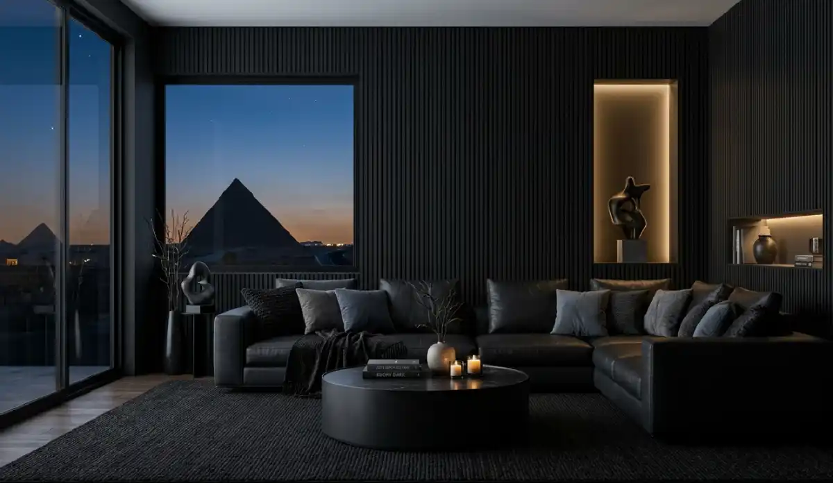 +20 Breathtaking Ideas to Master the Dark Living Room Style: A Definitive Guide to Moody Elegance, Cinematic Textures, and High-End Noir Interior