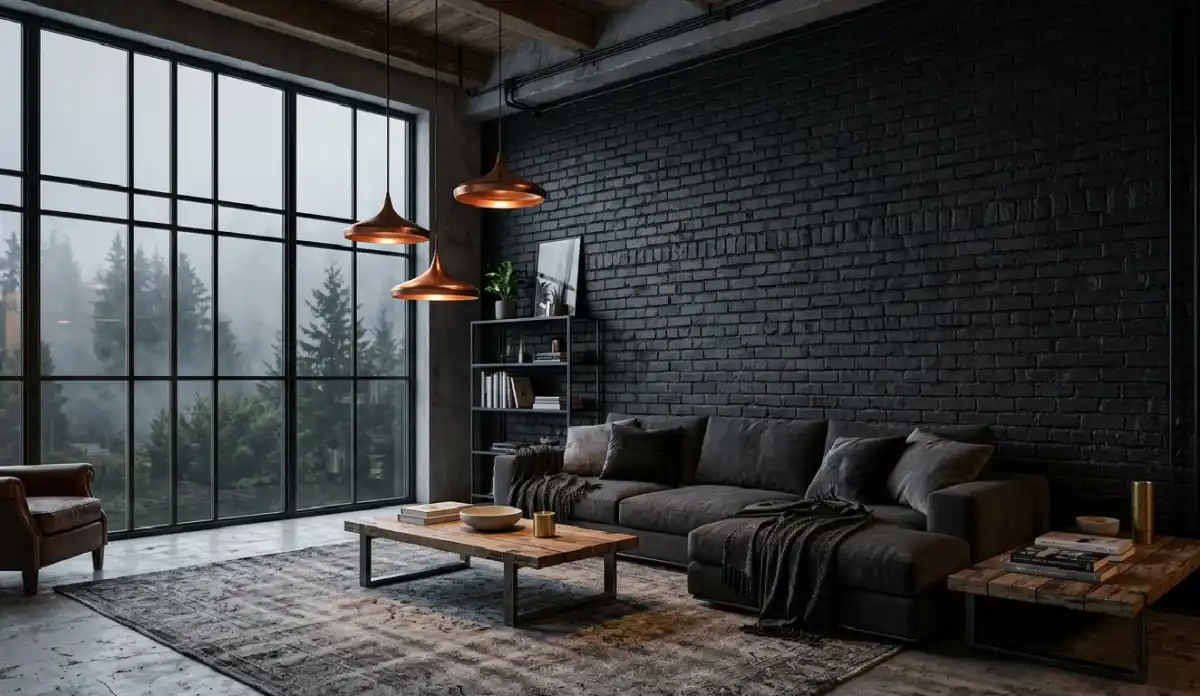 +20 Breathtaking Ideas to Master the Dark Living Room Style: A Definitive Guide to Moody Elegance, Cinematic Textures, and High-End Noir Interior