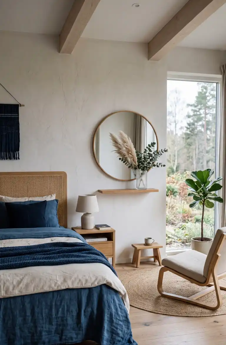25 Best Japandi Bedroom Ideas to Transform Your Space into a Serene Sanctuary - The Indigo and Oak Zen Suite