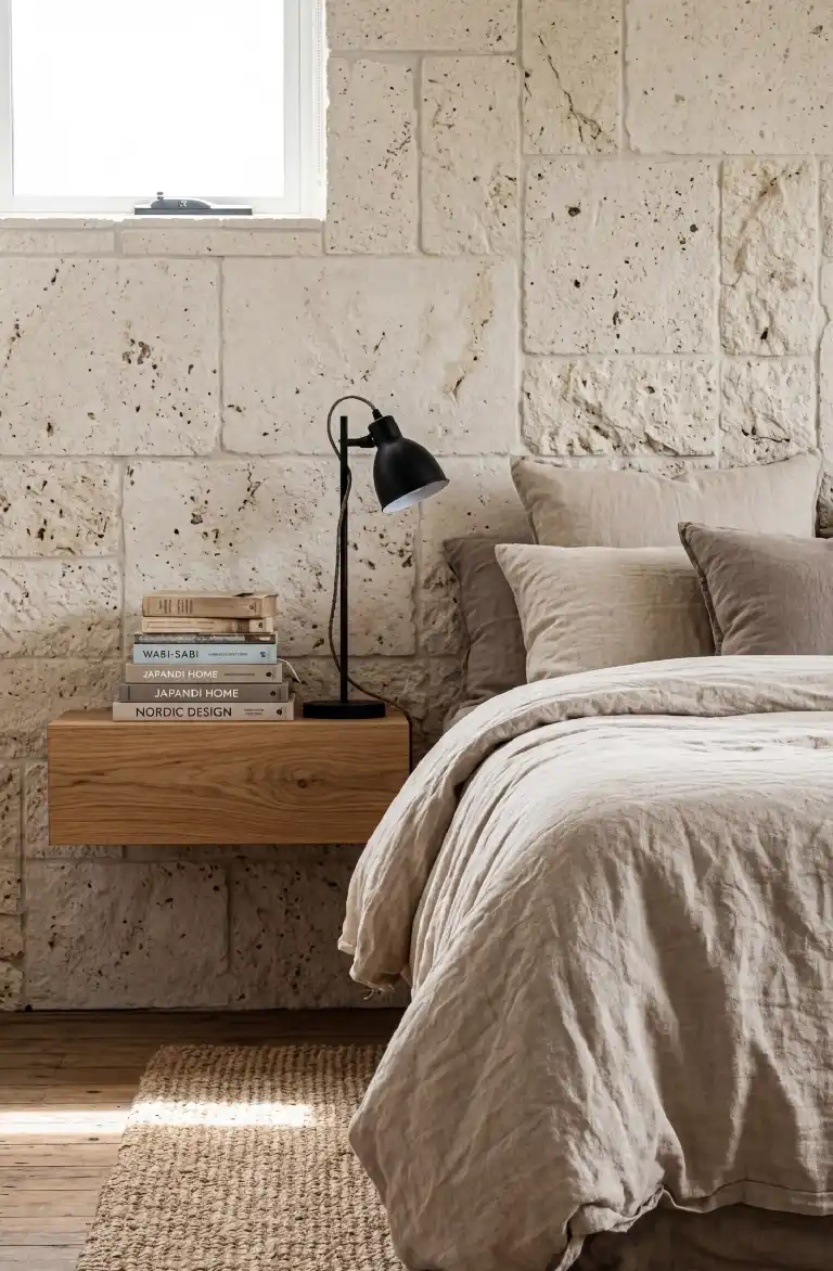 25 Best Japandi Bedroom Ideas to Transform Your Space into a Serene Sanctuary - The Sand and Sisal Textural Study