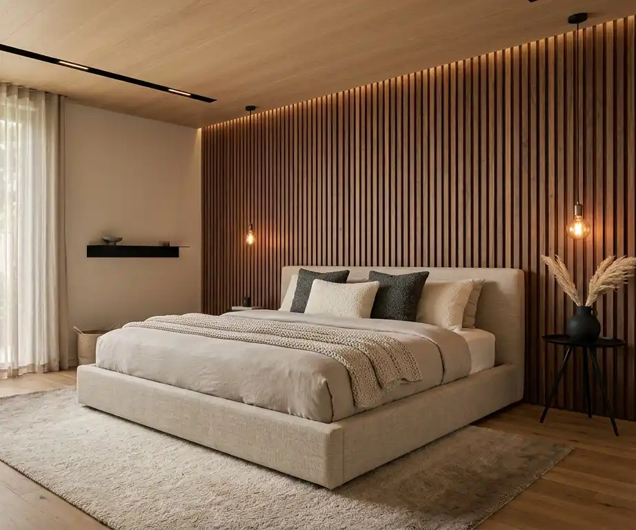 22 Luxury Modern Bedroom Ideas: Mastering the Dialogue Between Structural Volume and Tactile Warmth in 2026 - LUXURY MODERN BEDROOM DESIGN: THE WARM