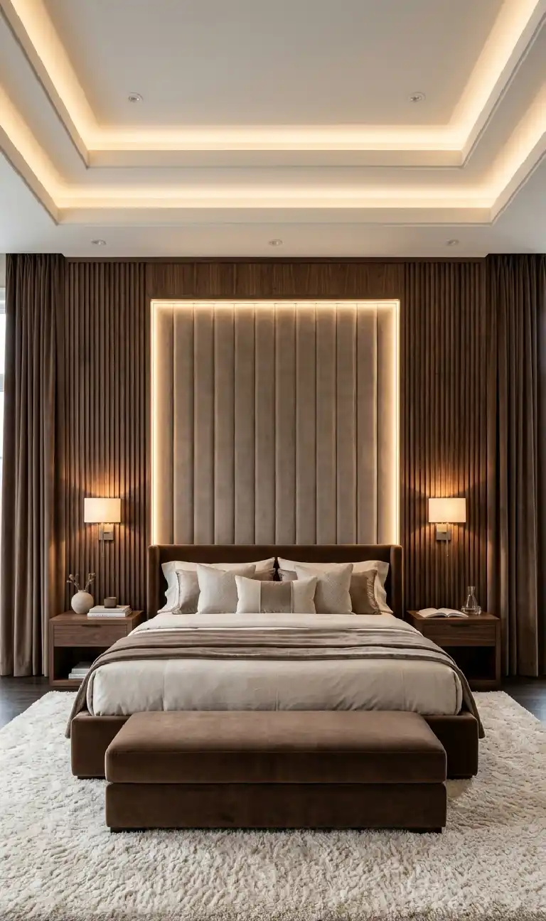 22 Luxury Modern Bedroom Ideas: Mastering the Dialogue Between Structural Volume and Tactile Warmth in 2026 - LUXURY MODERN BEDROOM DESIGN: THE