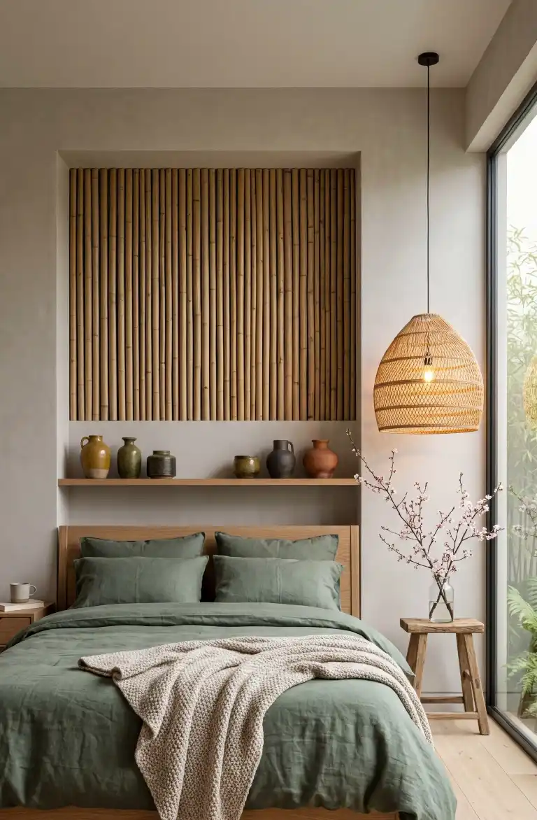 25 Best Japandi Bedroom Ideas to Transform Your Space into a Serene Sanctuary - The Sage and Bamboo Sanctuary