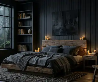 +20 Masterpieces of Shadow: The Ultimate Guide to Dark Moody Bedroom Design