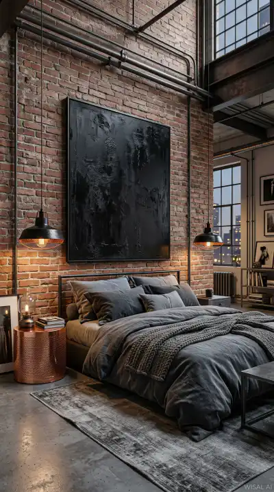 35 Inspiring Modern Industrial Bedroom Ideas: The Ultimate 2026 Renovation Guide.