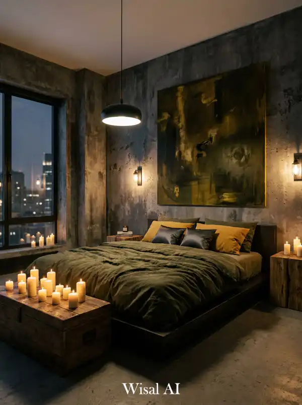 20 Stunning Dark Olive Bedroom Ideas for a Moody and Sophisticated Space - Interior Design Inspiration | Wisal AI : object Object,object Object,object Object,object Object,object Object,object Object,object Object,object Object,object