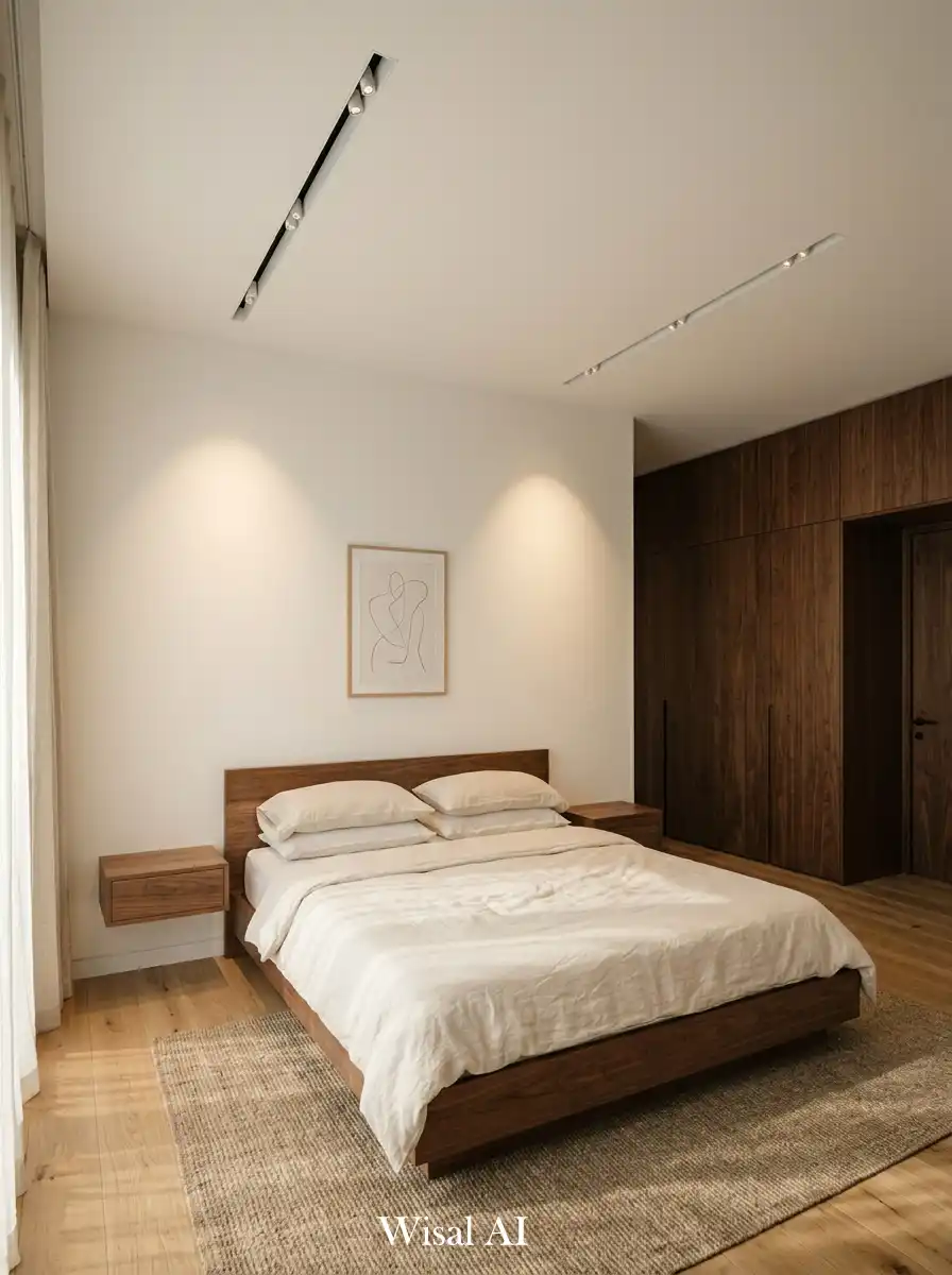 7.Ceiling Reading Light for Bedroom