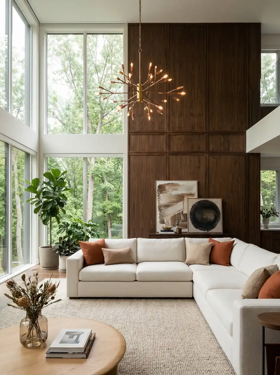30 Stunning Living Room Ideas for a Modern, Organic 2026 Home ...