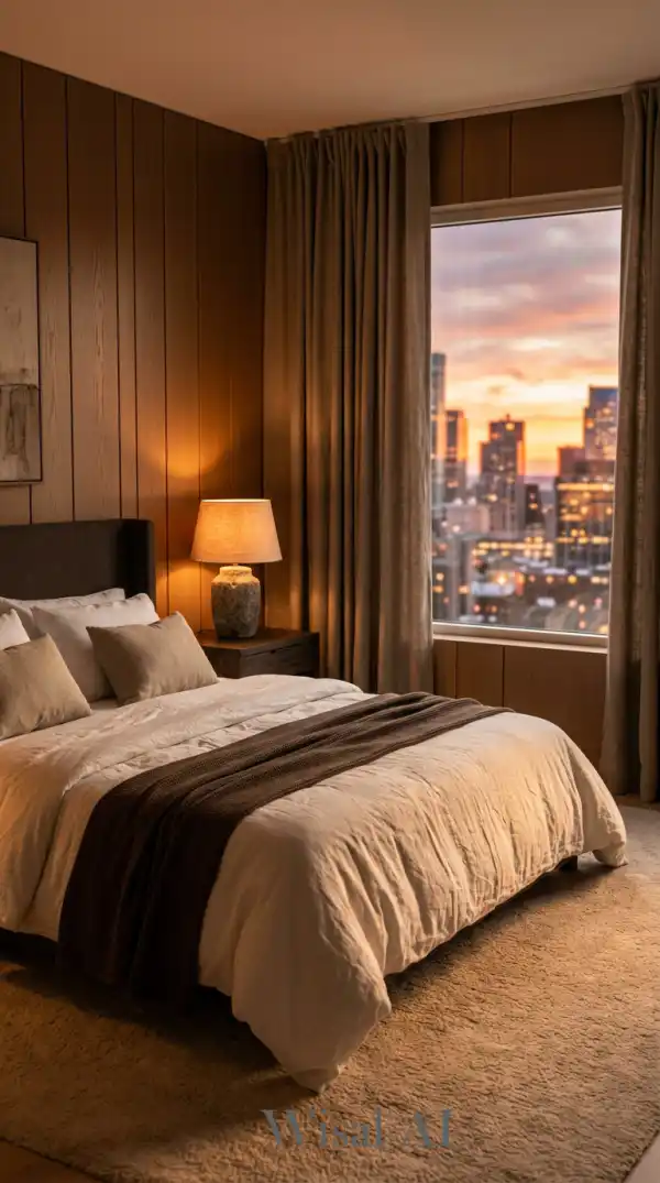 30 Brown and White Luxury Bedroom Ideas for a Warm Elegant Master Suite - Interior Design Inspiration | Wisal AI : object Object,object Object,object Object,object Object,object Object,object Object,object Object,object Object,object