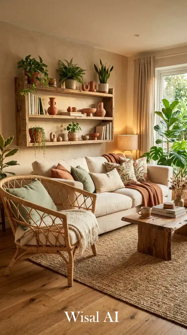 18 Biophilic Living Room Ideas Designers Swear By in 2026 - Interior Design Inspiration | Wisal AI : object Object,object Object,object Object,object Object,object Object,object Object,object Object,object Object,object