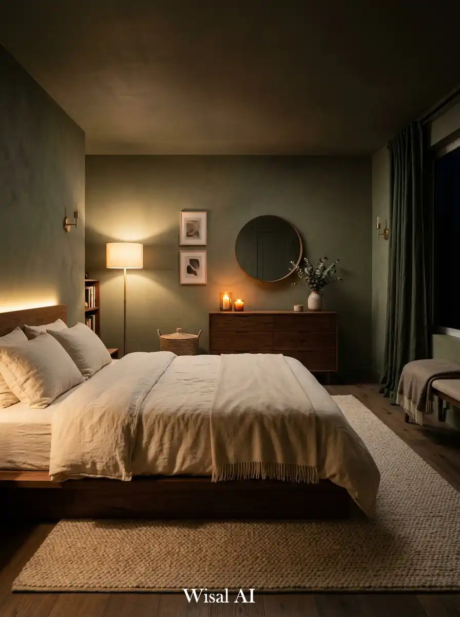 20.Night Atmosphere Test for Bedroom