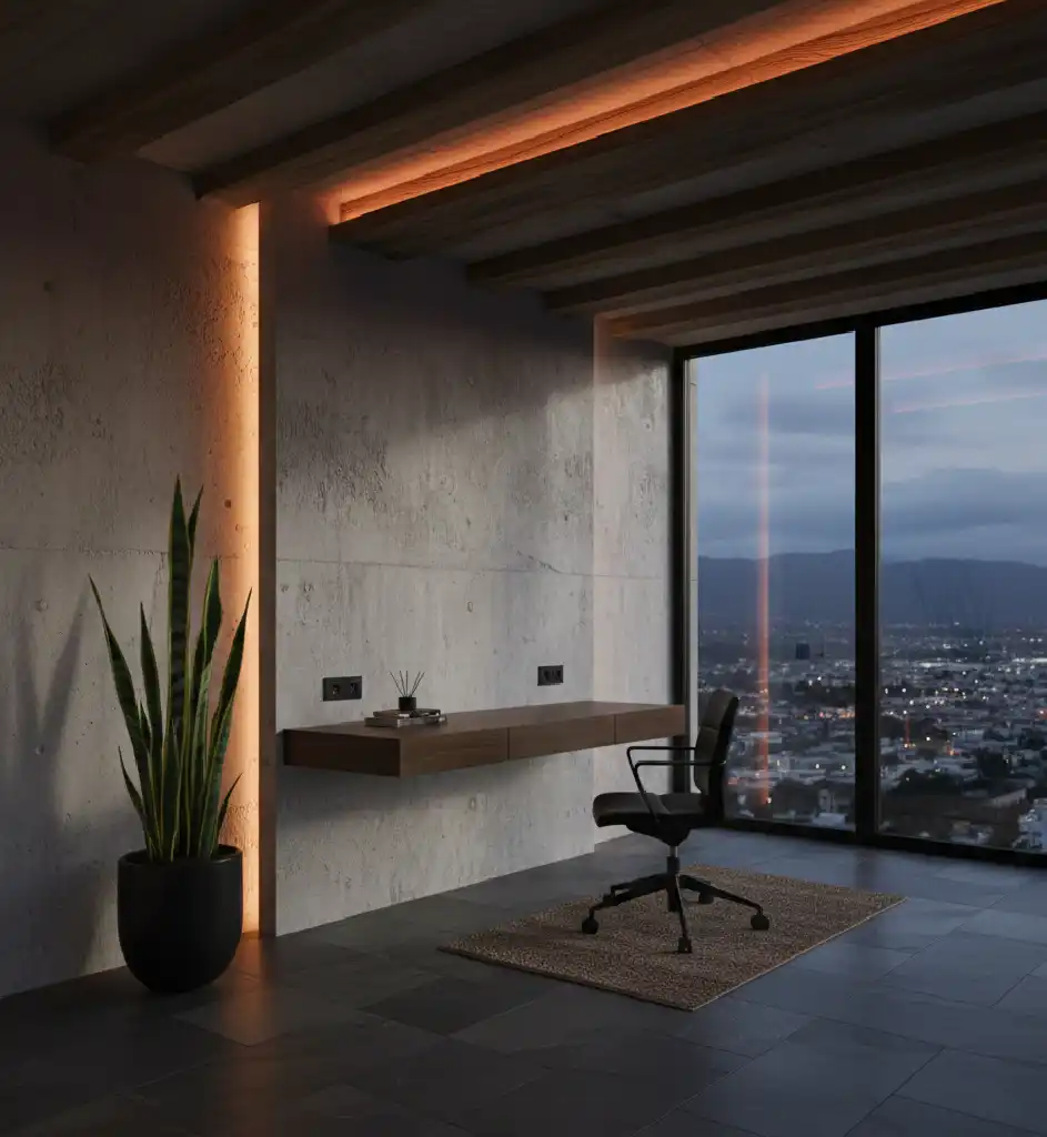 50+ Industrial Rustic Retreats: Masterclass in Burnt Orange Textures and Raw Architectural Soul Design