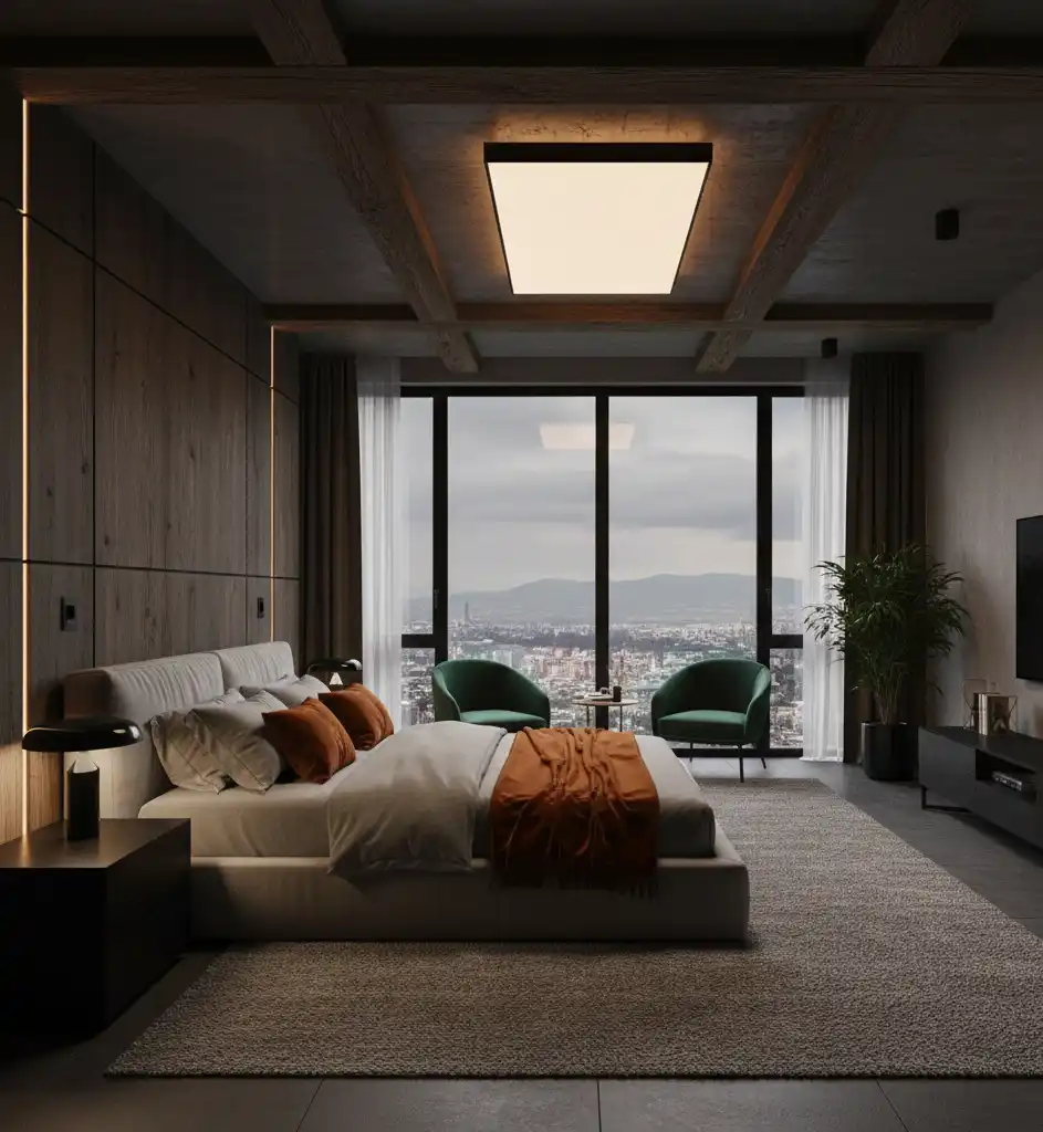 50+ Industrial Rustic Retreats: Masterclass in Burnt Orange Textures and Raw Architectural Soul Design