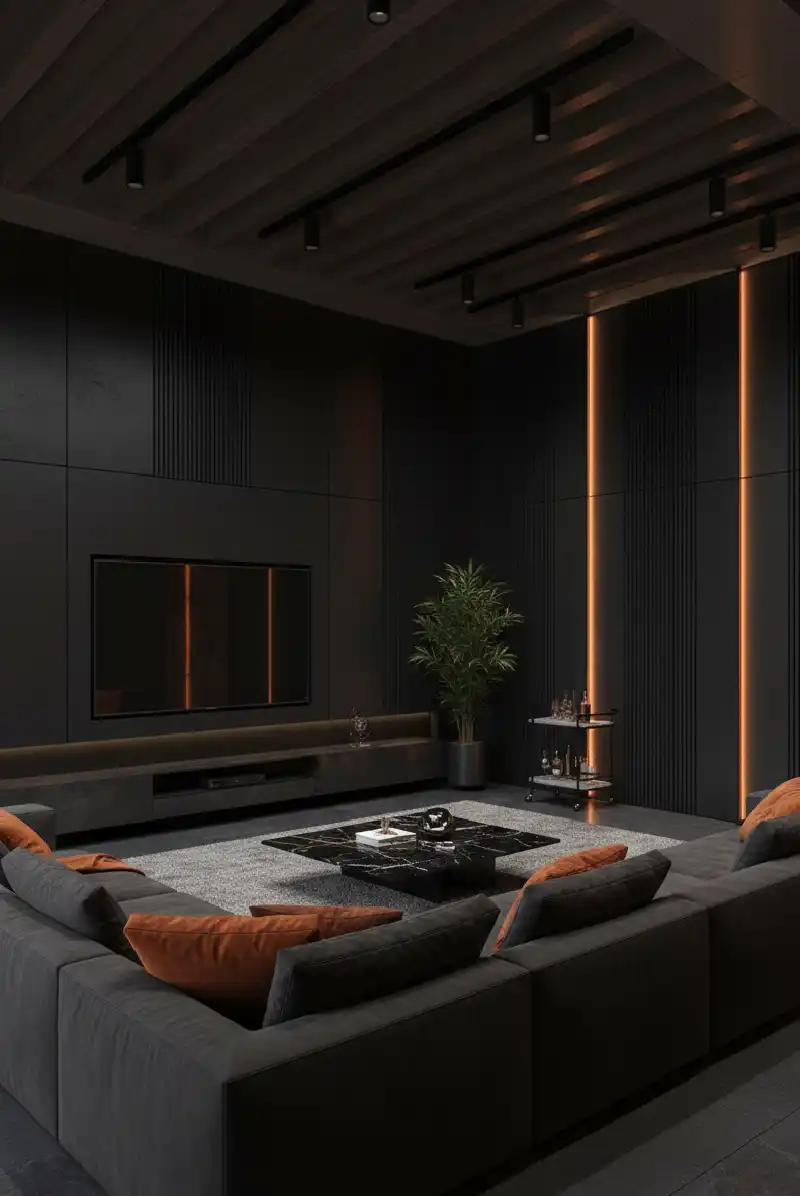 50+ Industrial Rustic Retreats: Masterclass in Burnt Orange Textures and Raw Architectural Soul Design