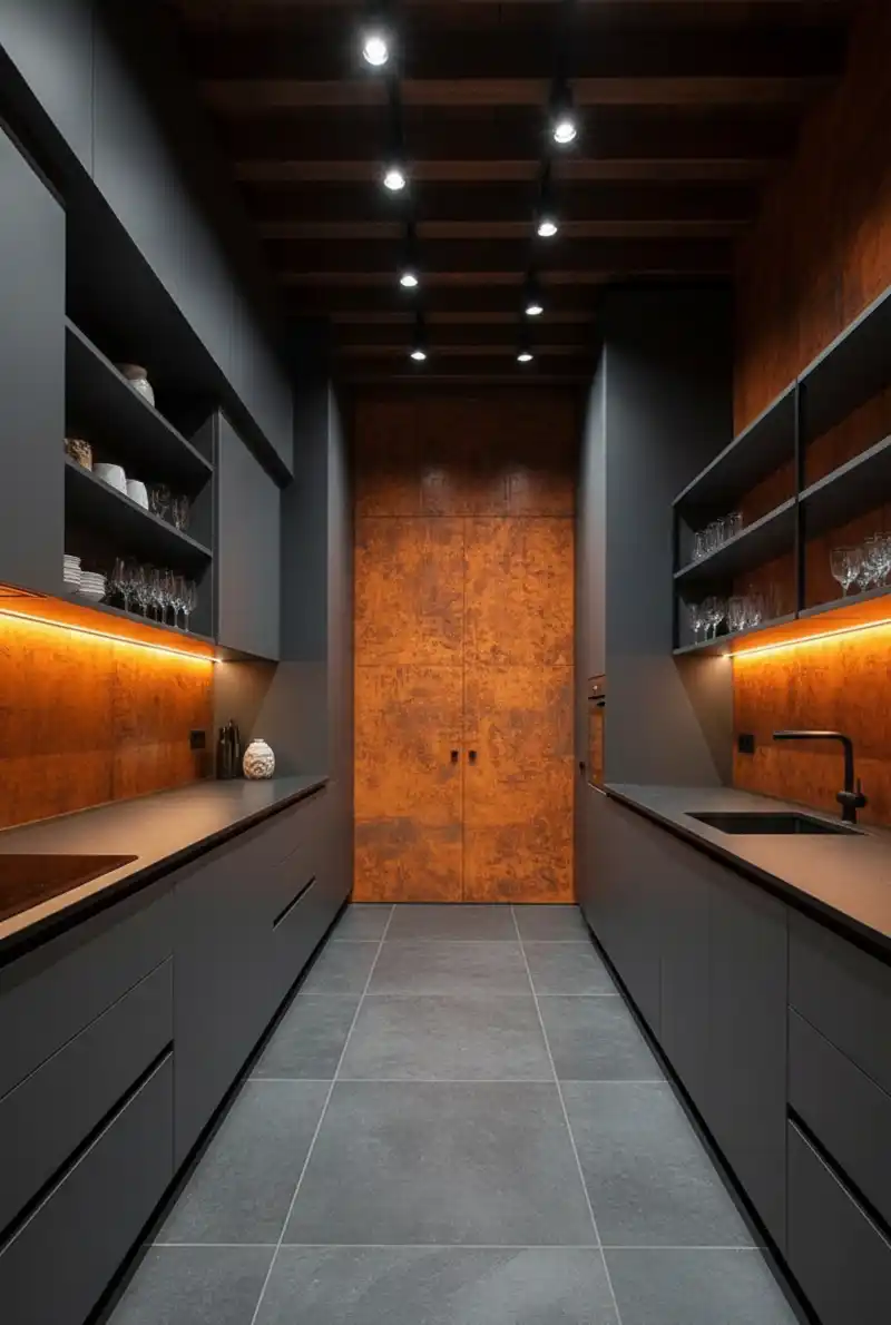 50+ Industrial Rustic Retreats: Masterclass in Burnt Orange Textures and Raw Architectural Soul Design