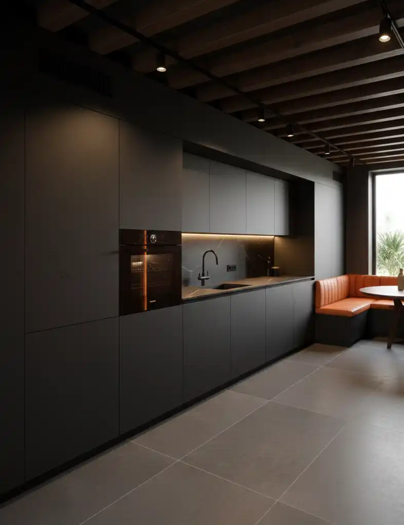 50+ Industrial Rustic Retreats: Masterclass in Burnt Orange Textures and Raw Architectural Soul Design