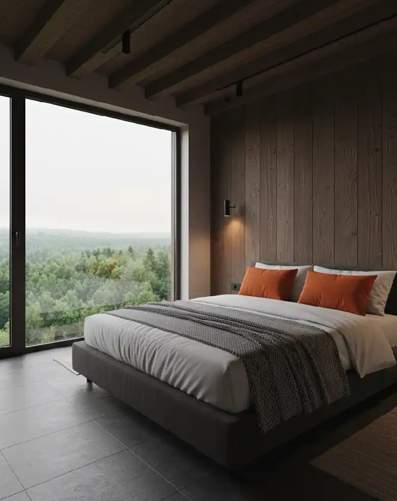 50+ Industrial Rustic Retreats: Masterclass in Burnt Orange Textures and Raw Architectural Soul Design